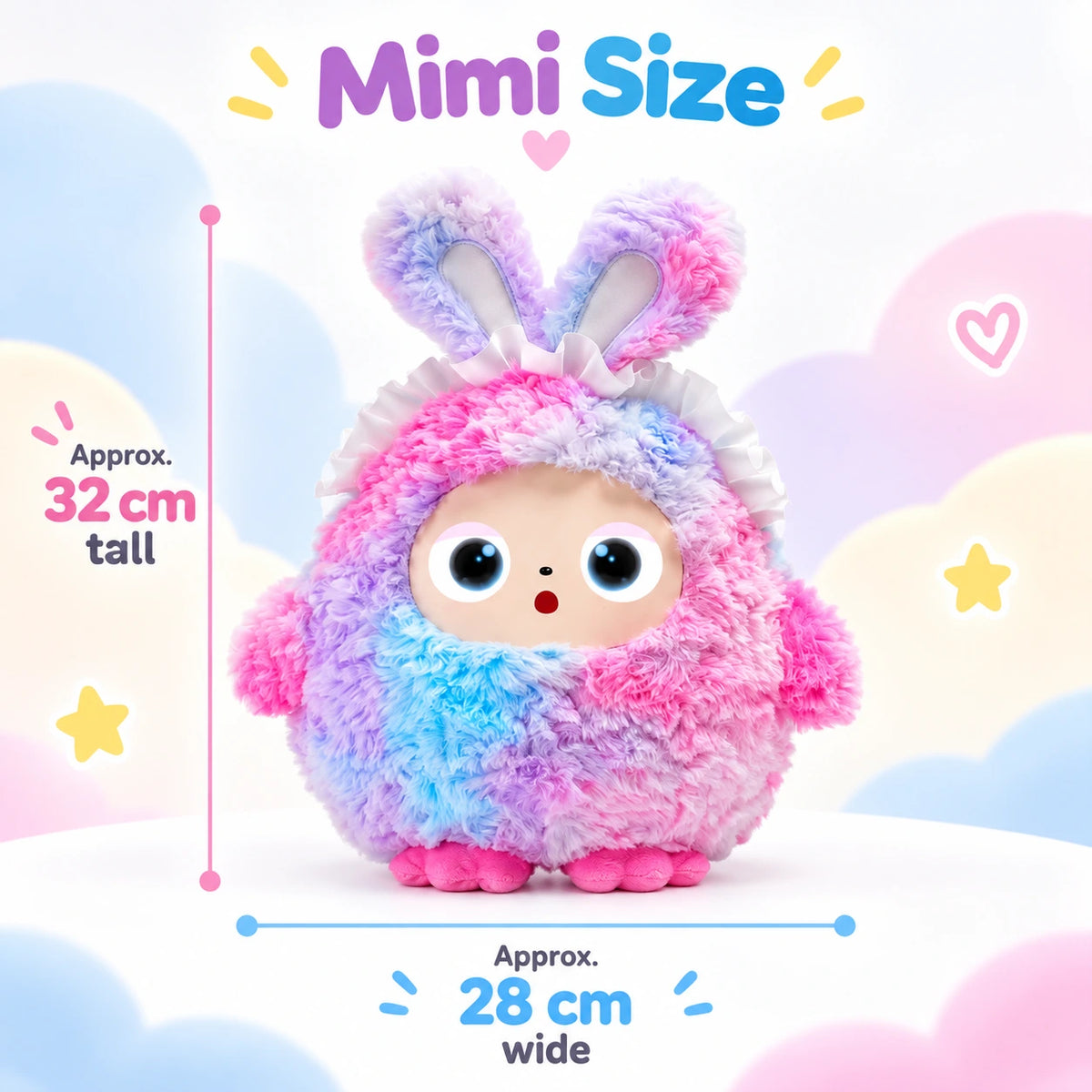 Ledodo Mimi AI Talking Plush Companion with LED Eyes