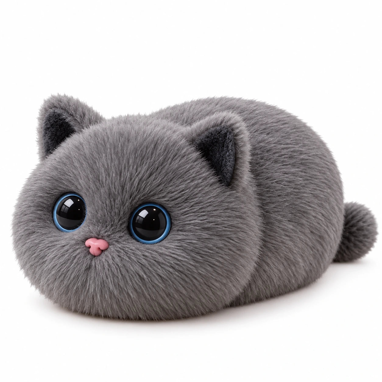 Walulu WLC 1 Mochi Gray AI Plush Companion Robot