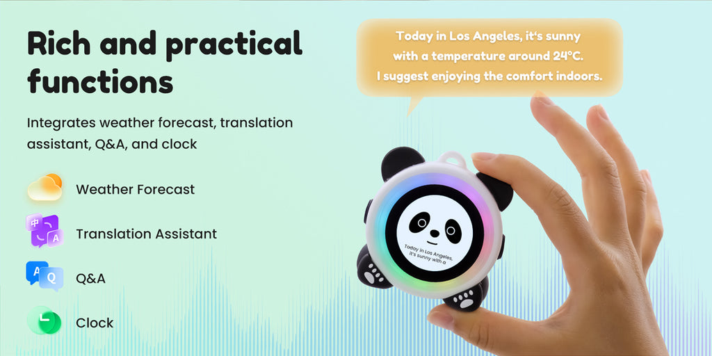 Elecrow AI Panda Chatbot Voice Assistant