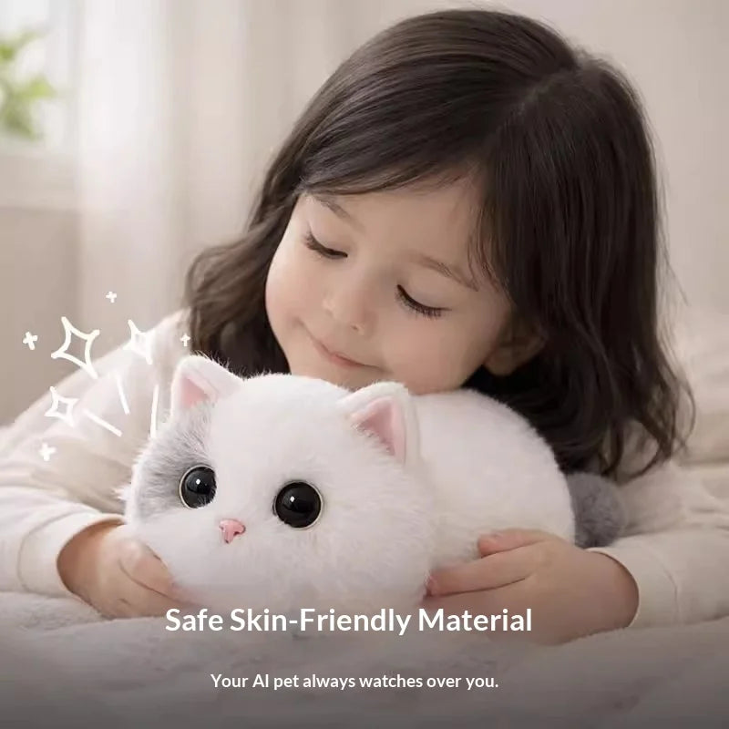 Walulu WLC 1 Walulu White AI Plush Companion Robot