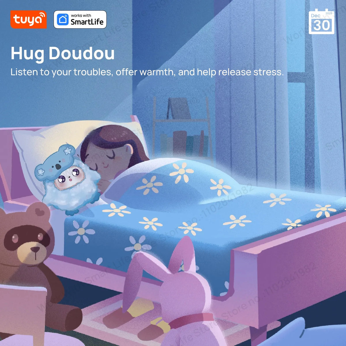 MuMu! Tuya KiKi AI Plush Companion Robot