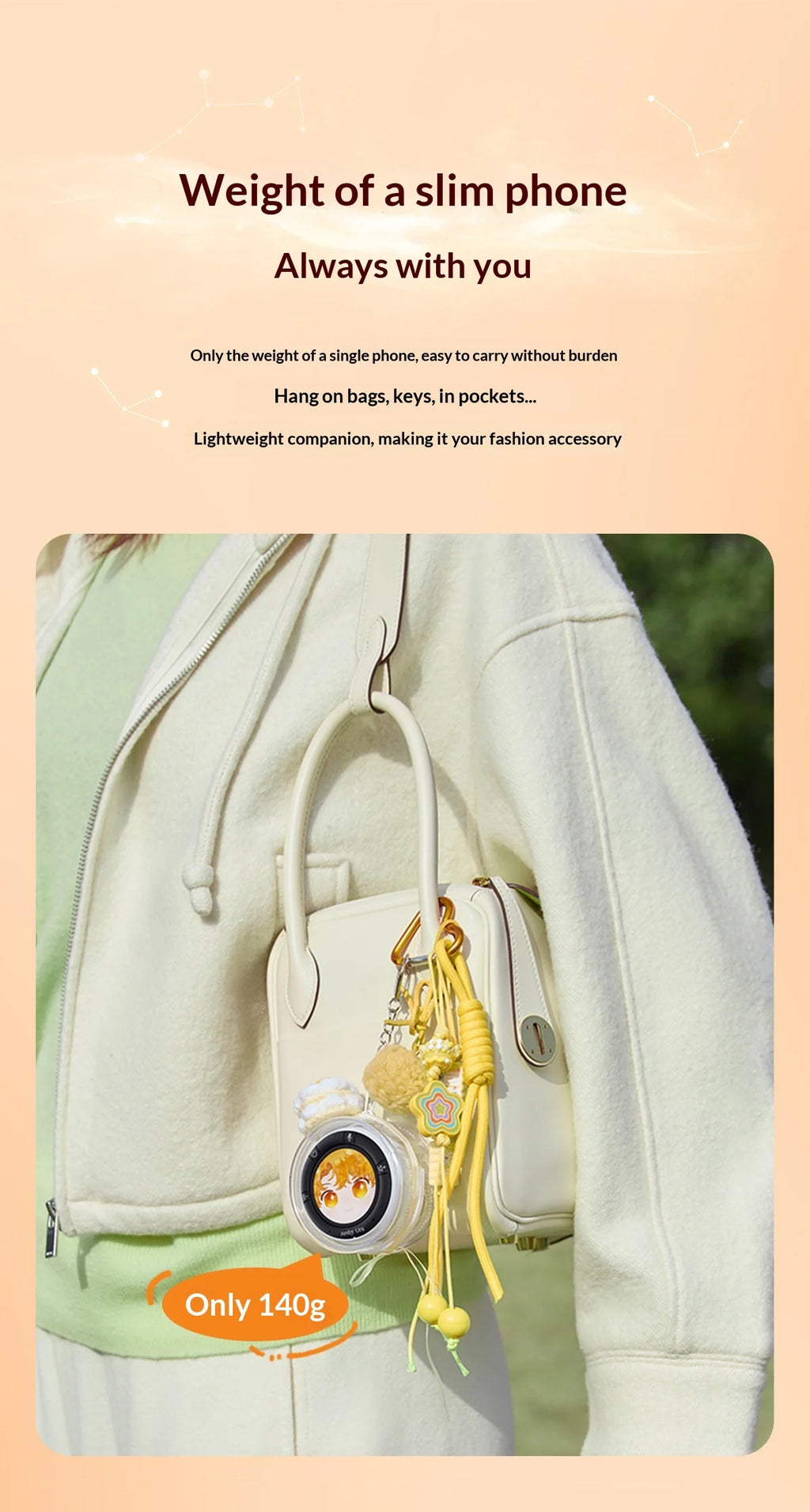 AmbyUni DIY Fun Matching AI Companion Pendant