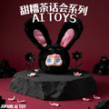 Jopark Sweet Waxy Pink Black AI Plush Companion