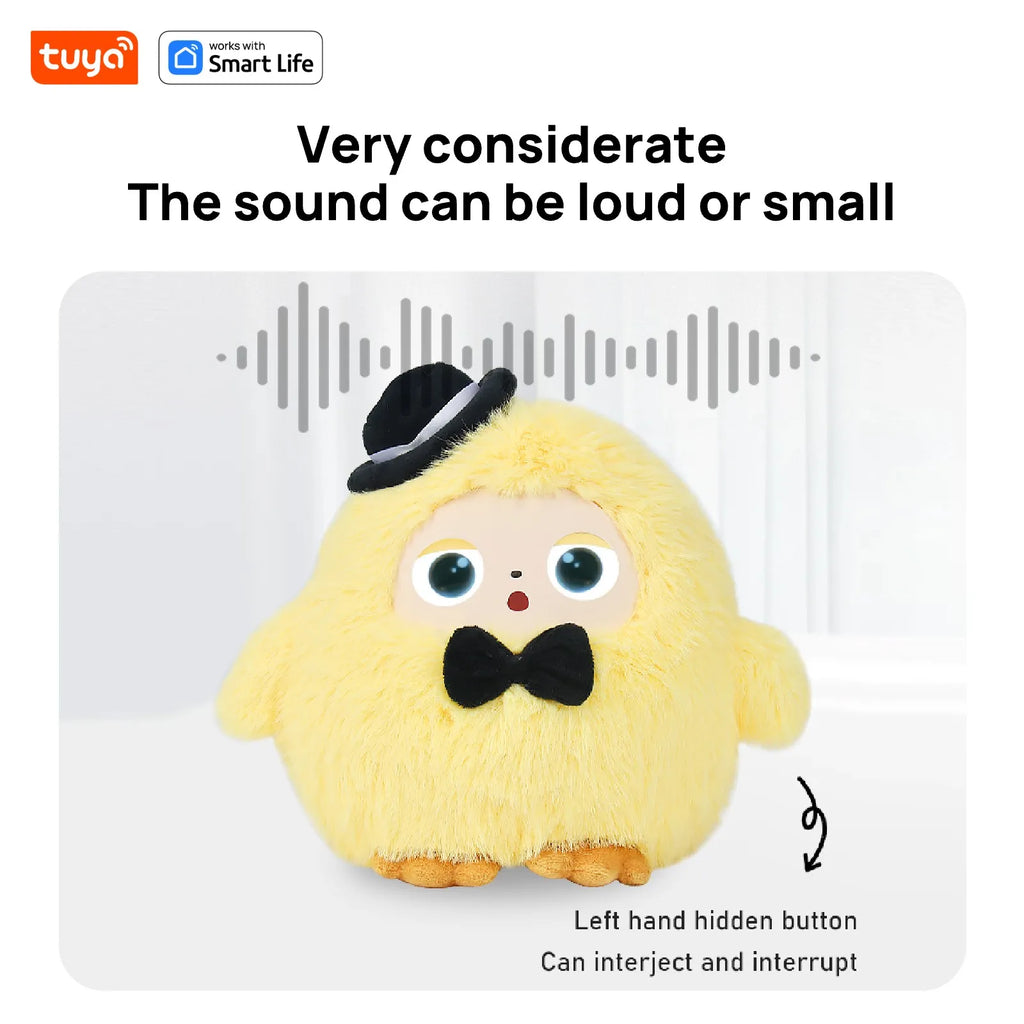 Ledodo Yoyo AI Talking Plush Companion with LED Eyes