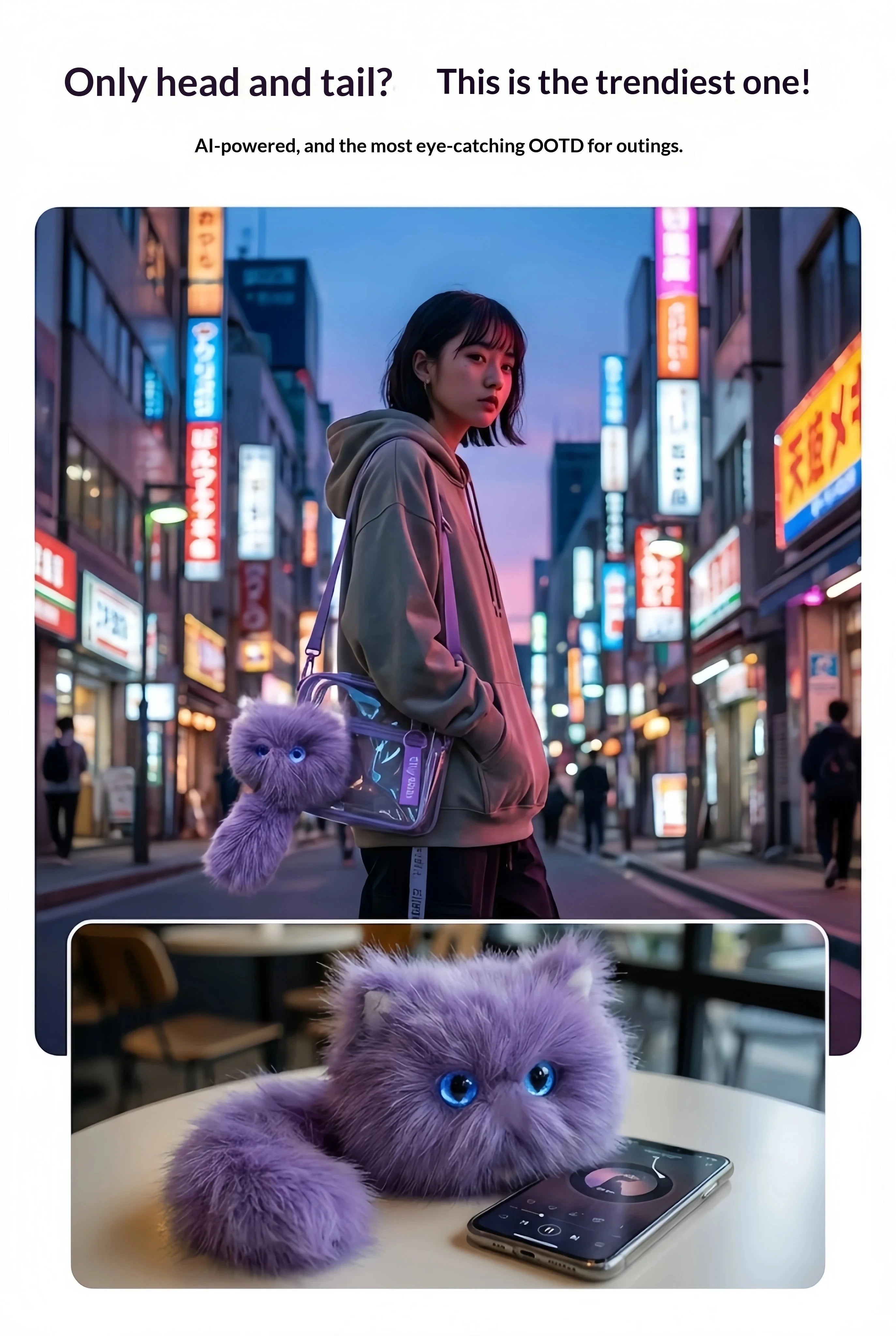 CHAOWAN CAT Scruffy Cat Smart Robot Companion – Yellow