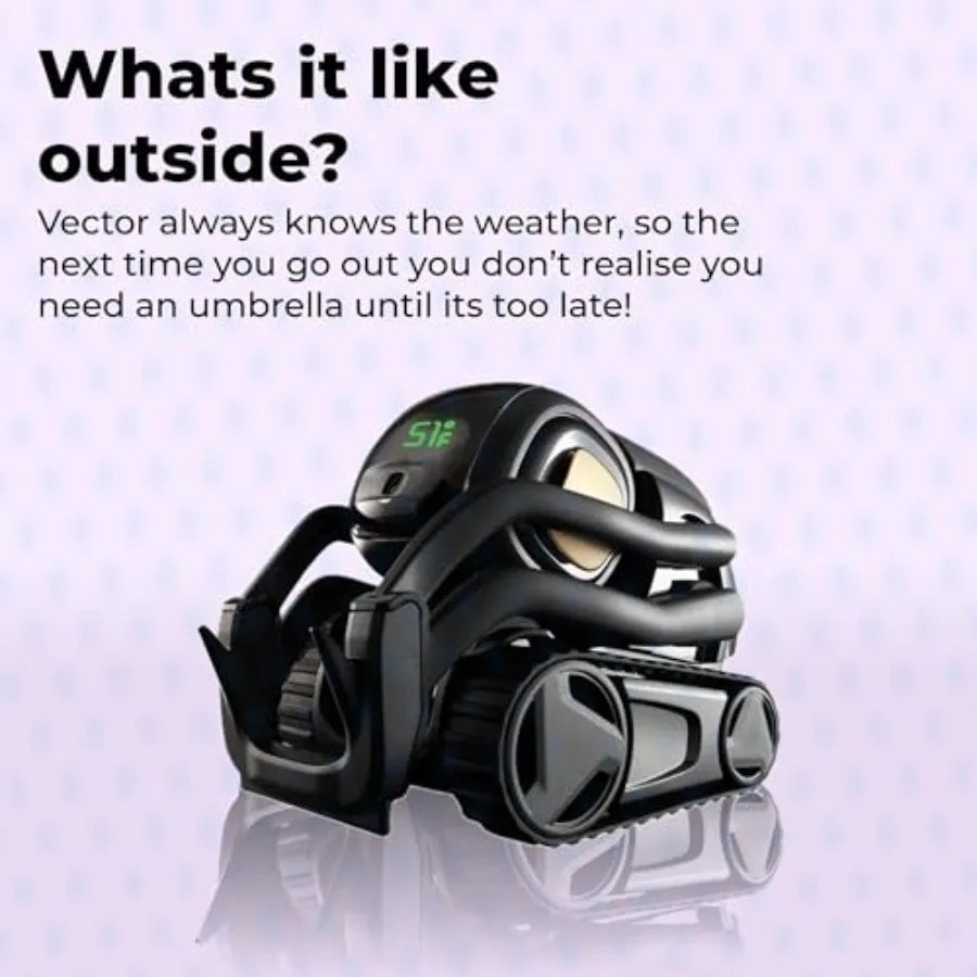 Vector 2.0 AI Robot Black Companion