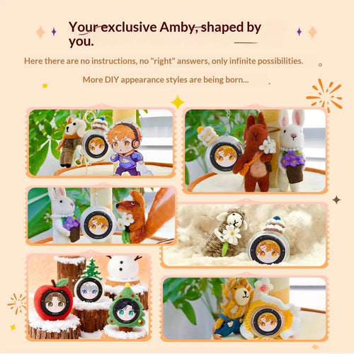 AmbyUni Night Flame AI Companion Pendant