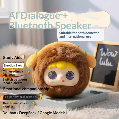 CHAOWAN F88 Black Bunny AI Smart Robot Companion