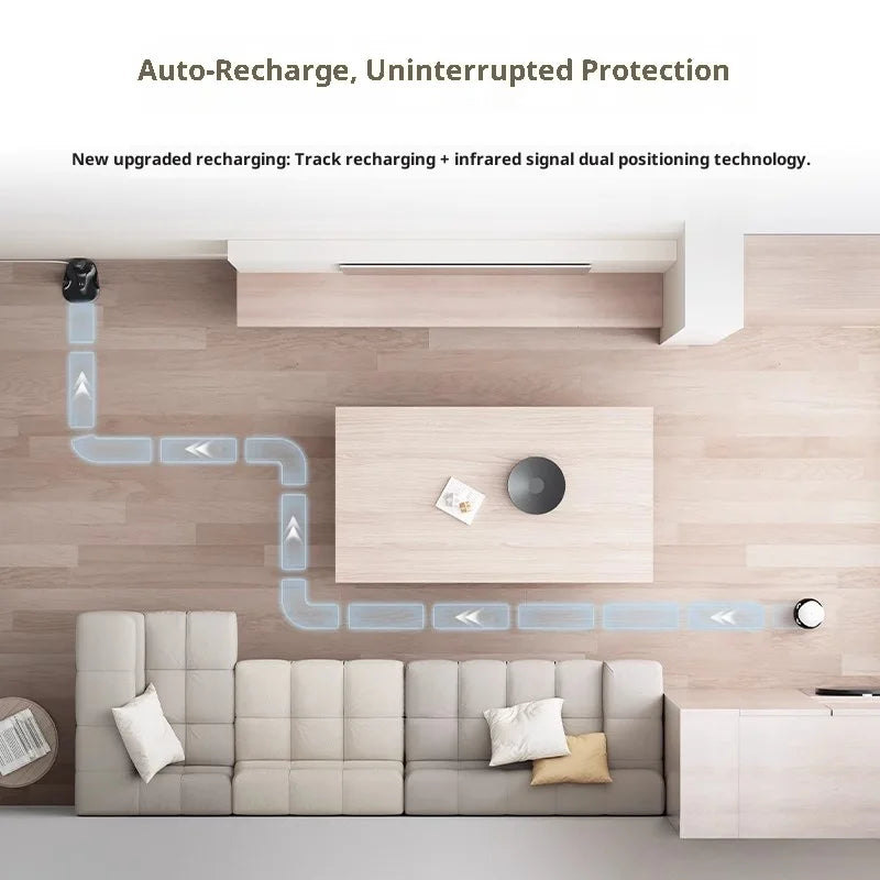 Enabot EBO Air 2 Pink Smart Companion Robot – 2K Pet Camera & Home Monitor