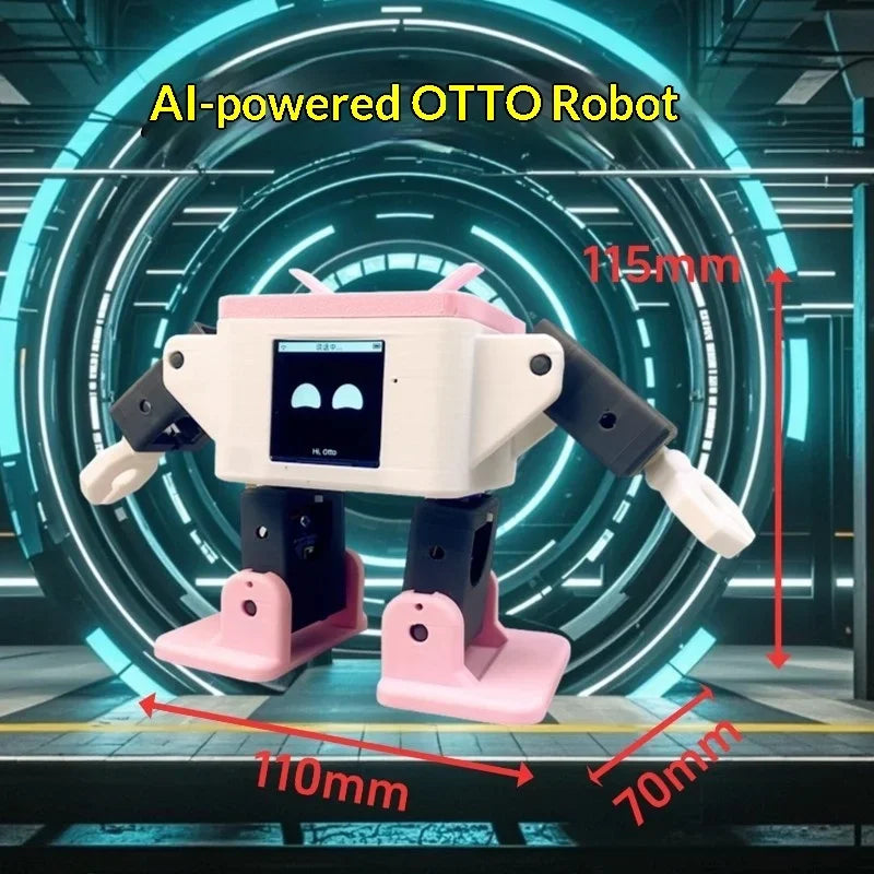 AI OTTO L2SA Smart Desktop Robot – White