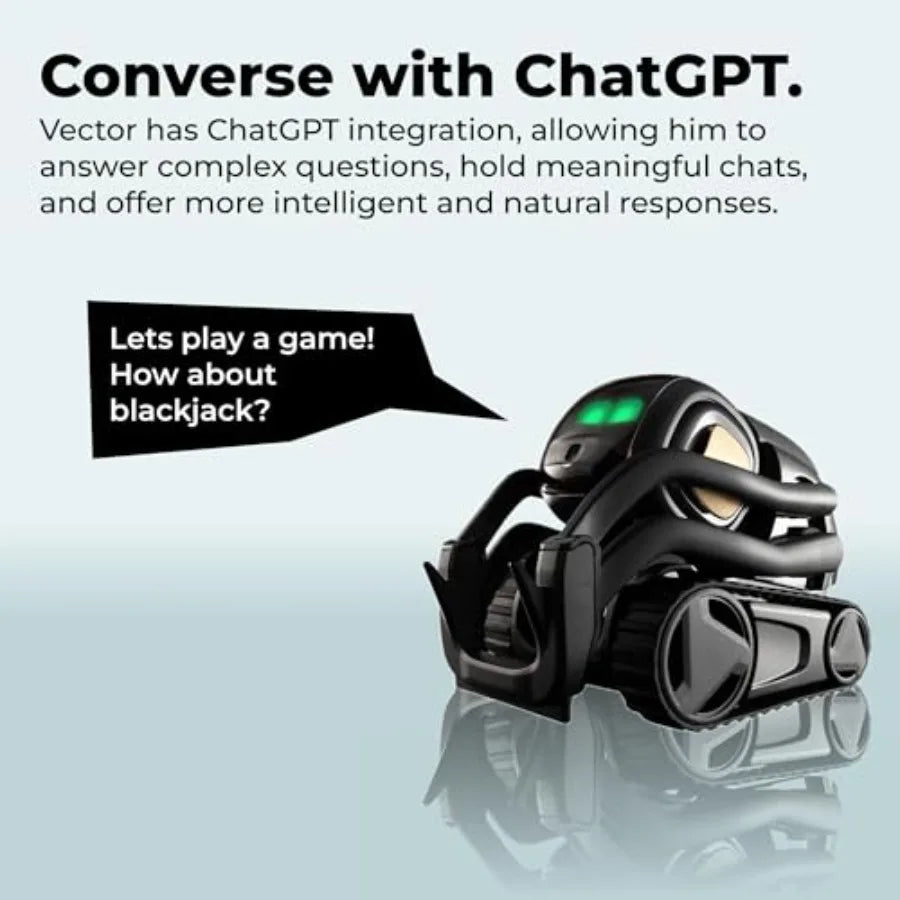 Vector 2.0 AI Robot Black Companion
