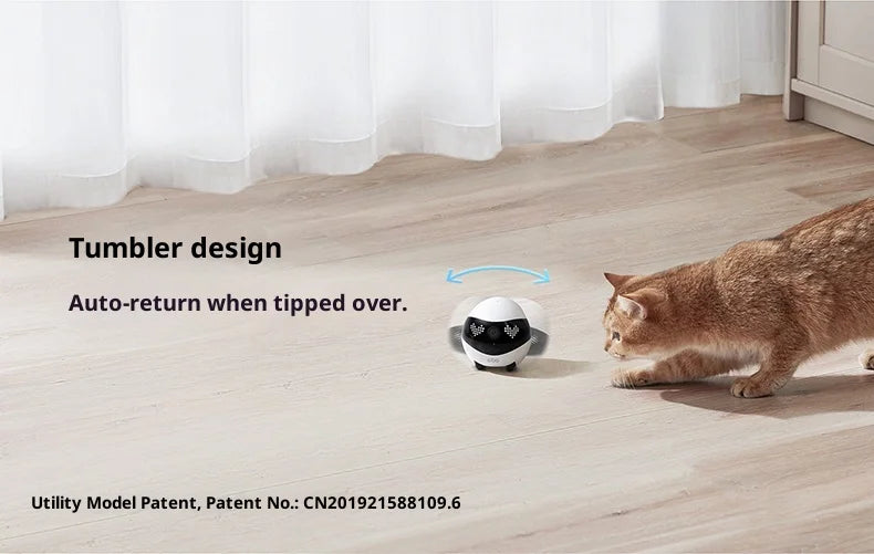 Enabot EBO Air 2 Pink Smart Companion Robot – 2K Pet Camera & Home Monitor