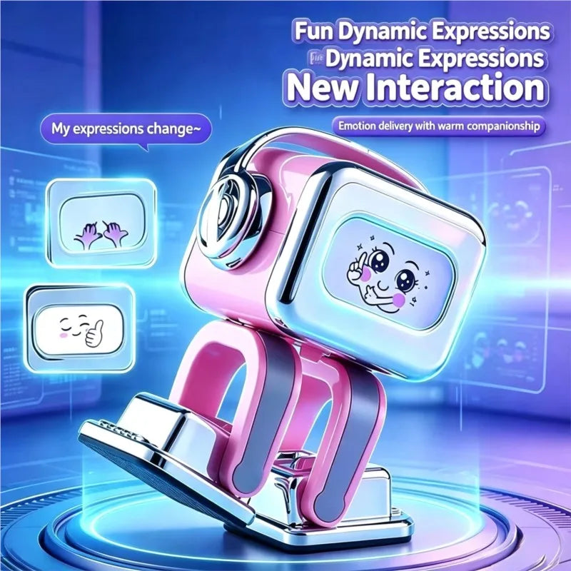 AI Xiaoqian Smart Companion Robot – Yellow