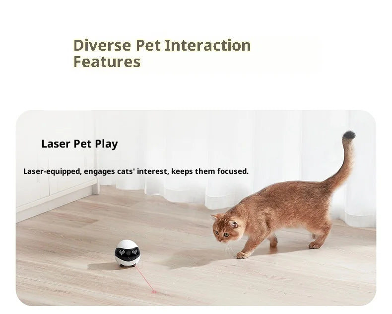 Enabot EBO Air 2 Pink Smart Companion Robot – 2K Pet Camera & Home Monitor
