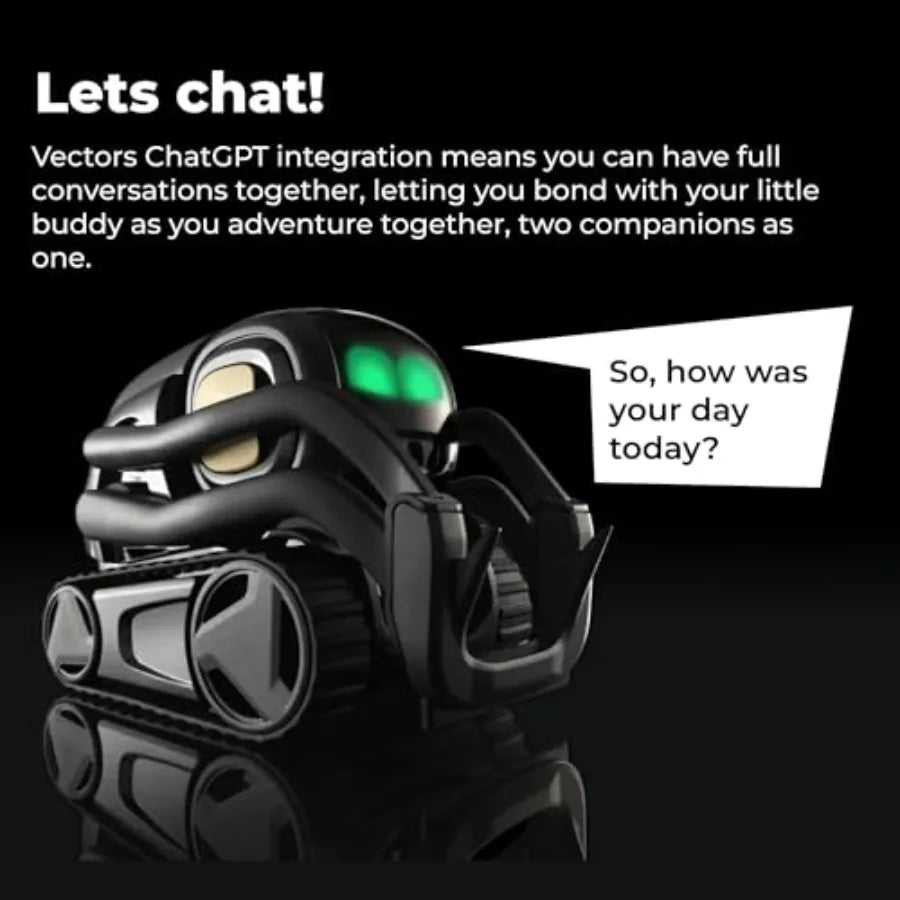 Vector 2.0 AI Robot Black Companion