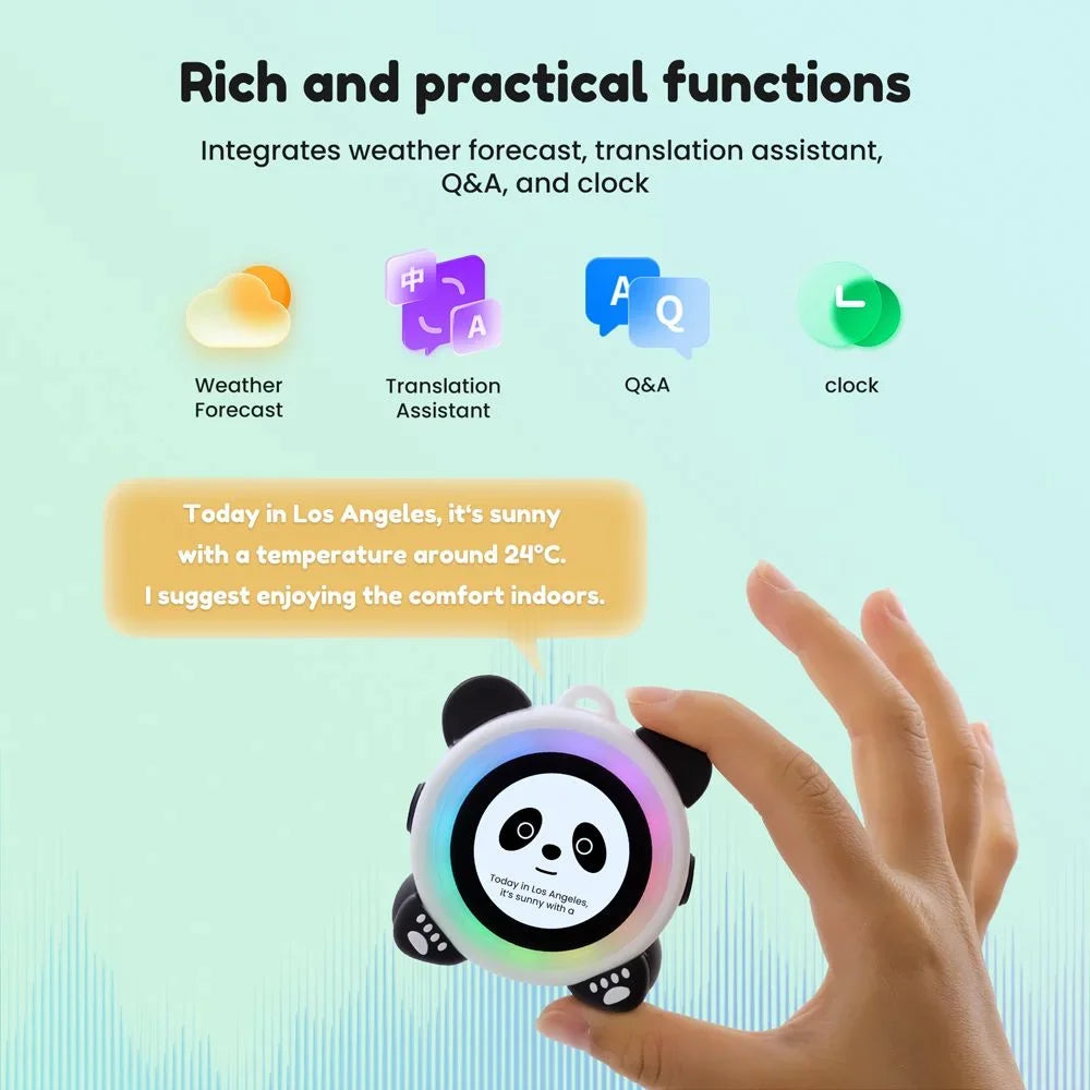 Elecrow AI Panda Chatbot Voice Assistant