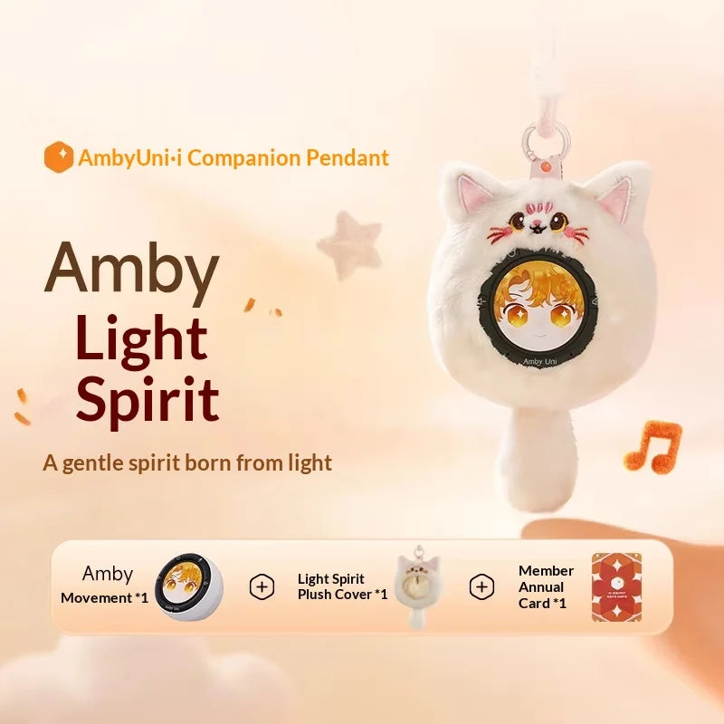 AmbyUni Light Spirit AI Companion Pendant