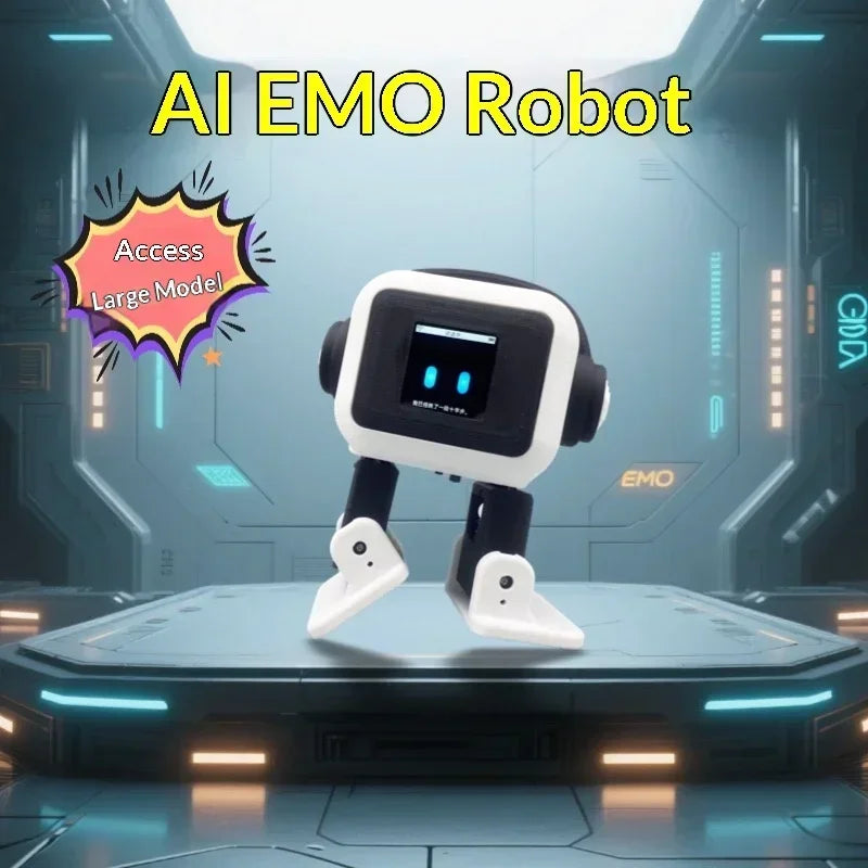 AI AEKO Smart Companion Robot with Camera – Navy Blue
