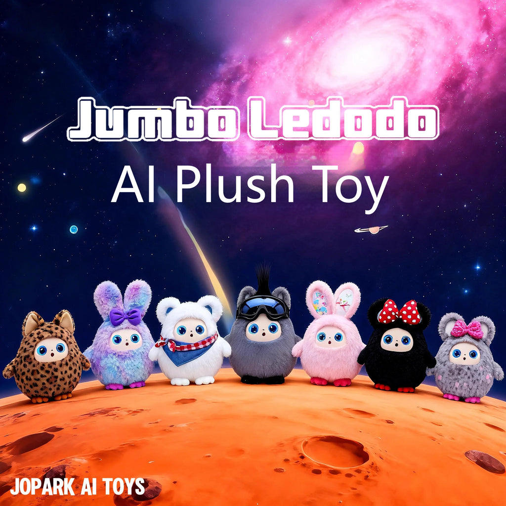 Jumbo Ledodo Azure AI Interactive Plush Companion with LED Eyes