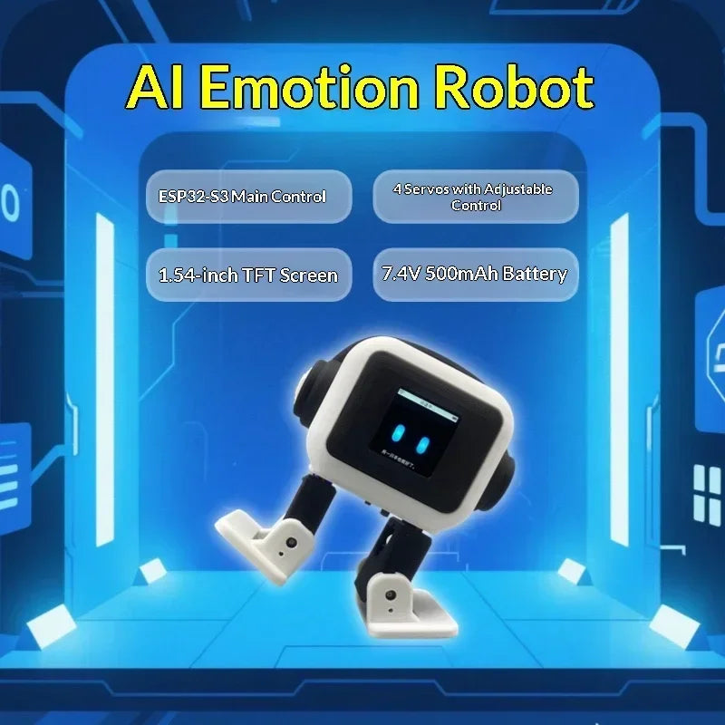 AI AEKO Smart Companion Robot with Camera – Navy Blue