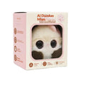 DUODUO CAT Cream AI Plush Companion with Pink Bow