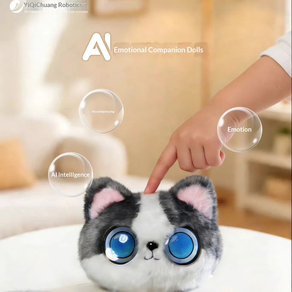 Yiqizhi Moon AI Smart Plush Companion Robot