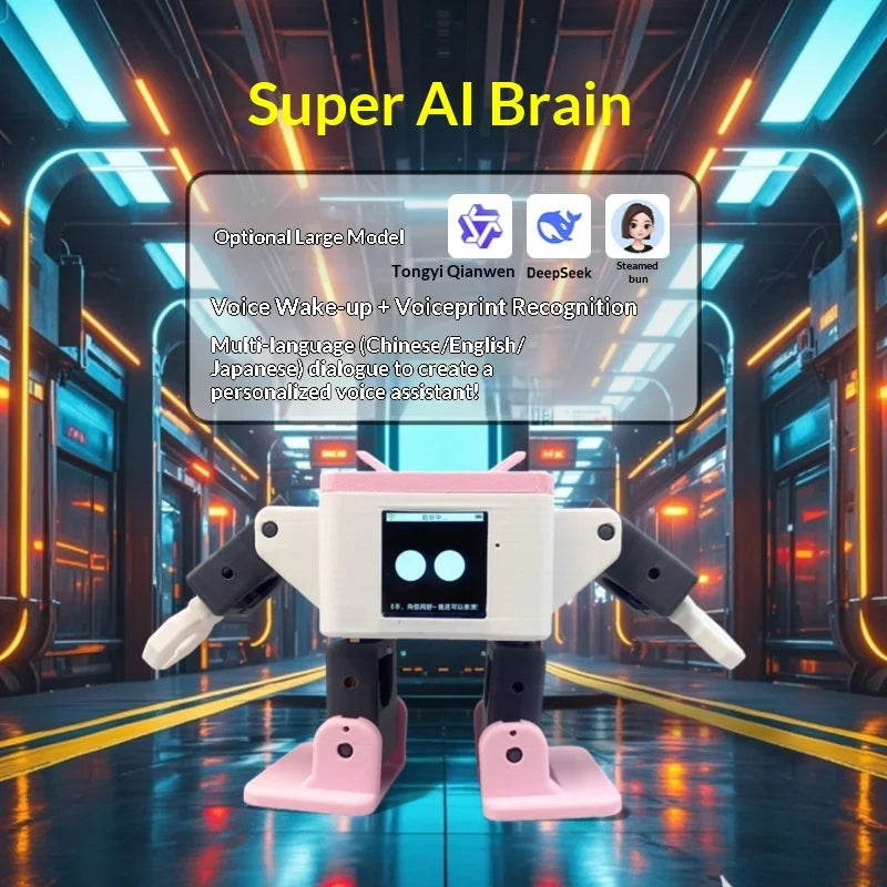 AI OTTO L2SA Smart Desktop Robot – White