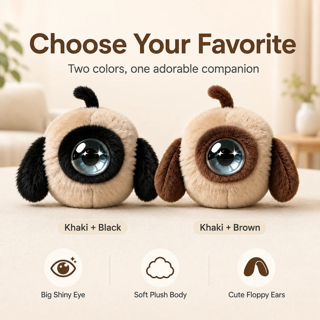 Movava Brown AI Plush Companion with Role Memory & Smart Voice Chat