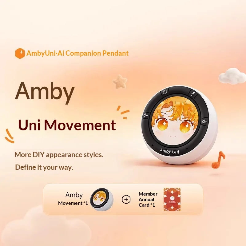 AmbyUni Uni Movement AI Companion Pendant