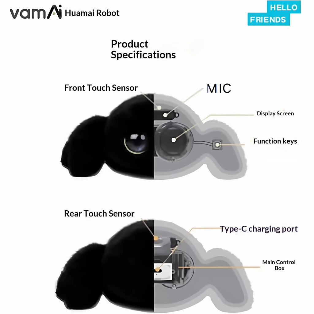 Kangjian Electrics Telly AI Spider Companion Robot