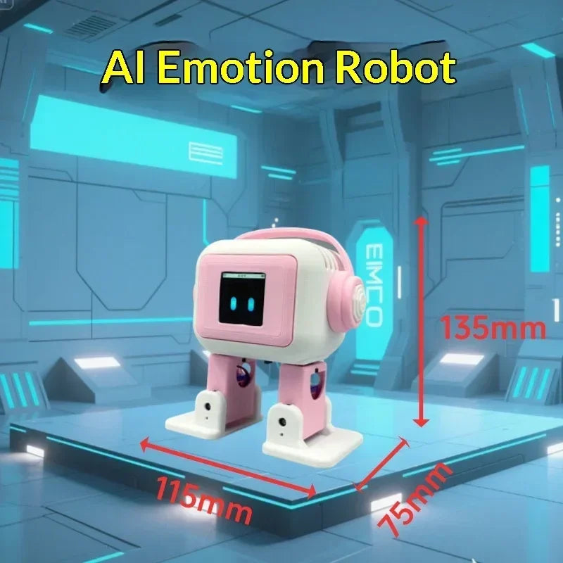 AI AEKO Smart Companion Robot with Camera – Navy Blue