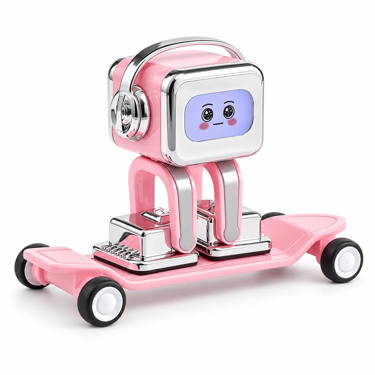 AI Xiaoqian Smart Companion Robot – Pink