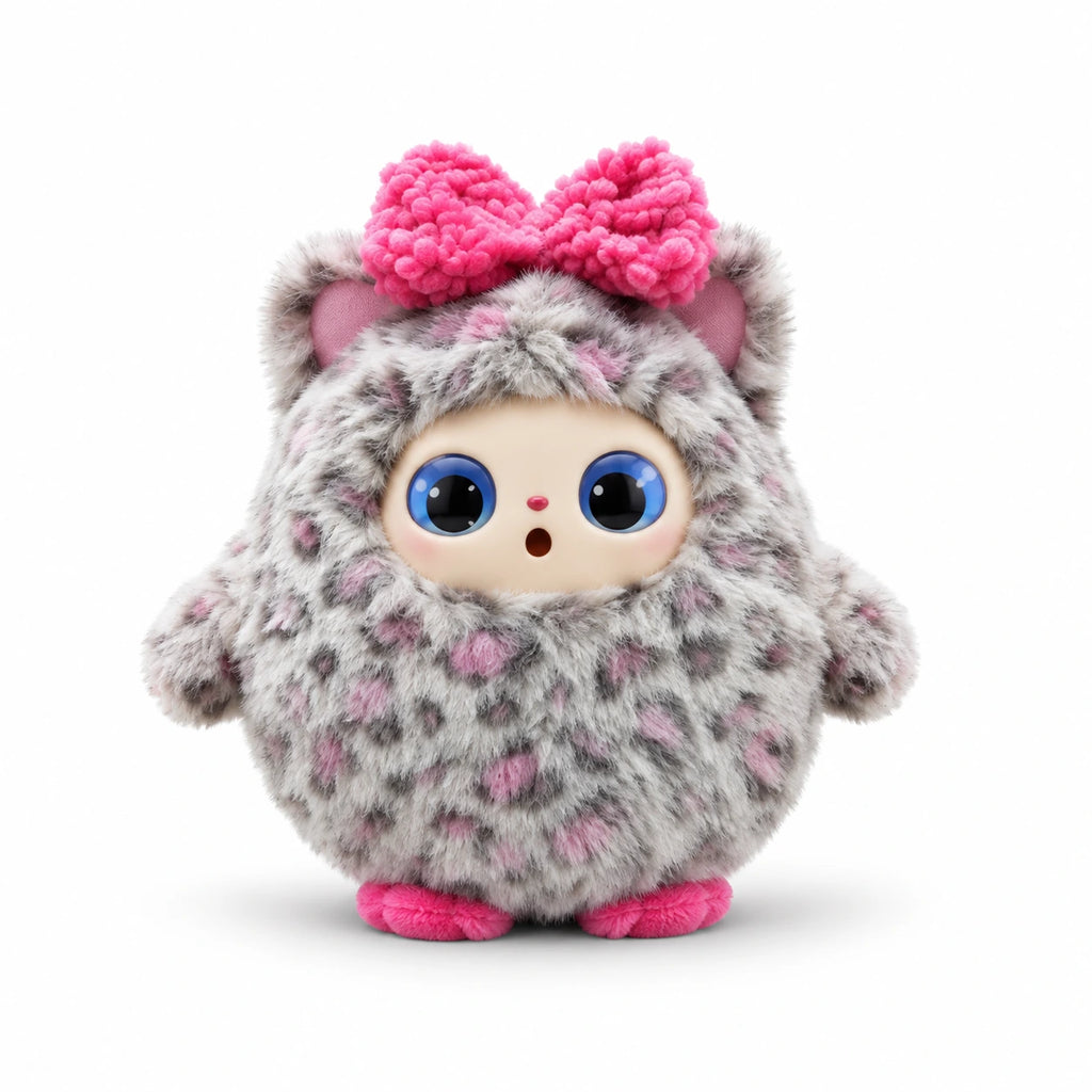 Jumbo Ledodo Puff AI Interactive Plush Companion with LED Eyes