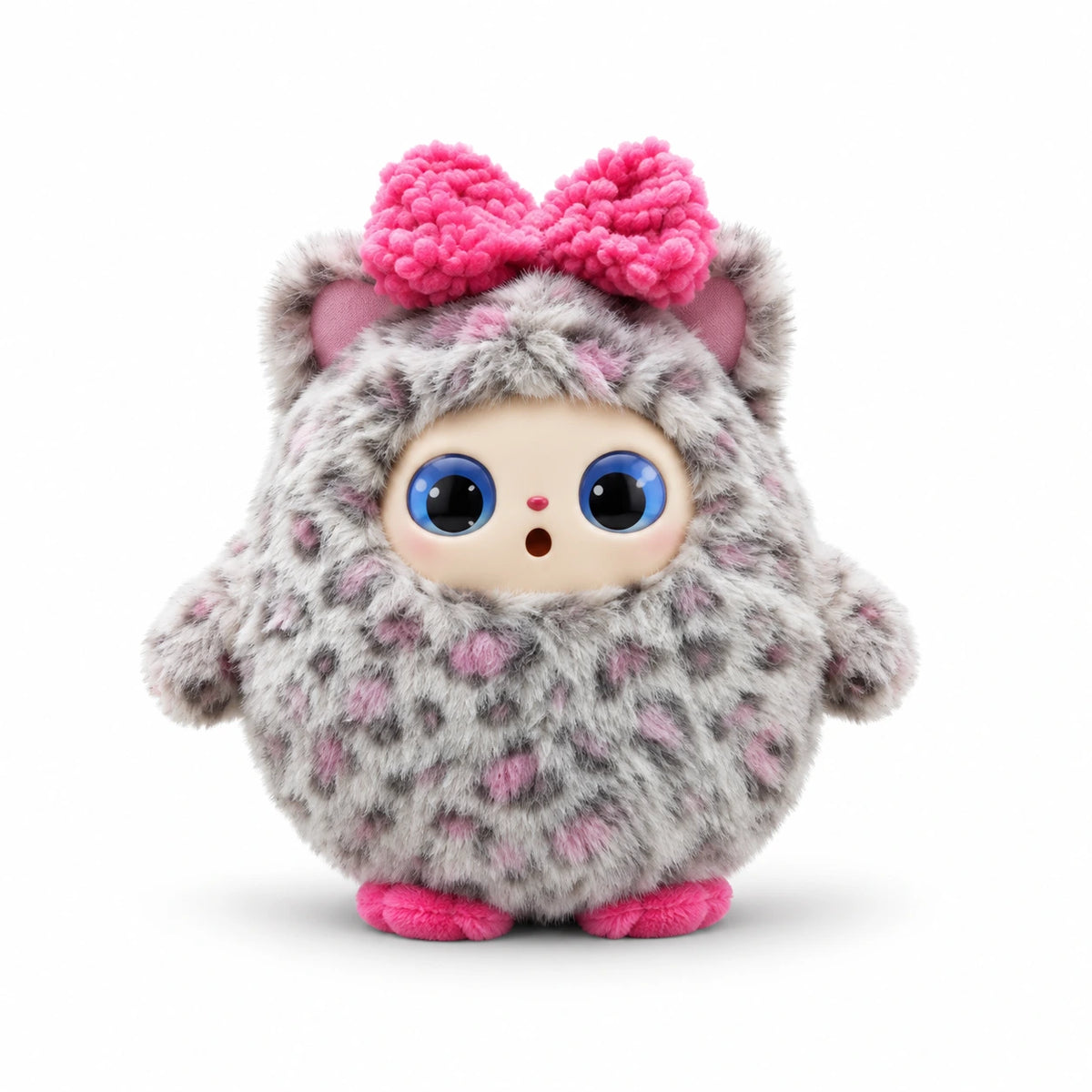 Jumbo Ledodo Puff AI Interactive Plush Companion with LED Eyes