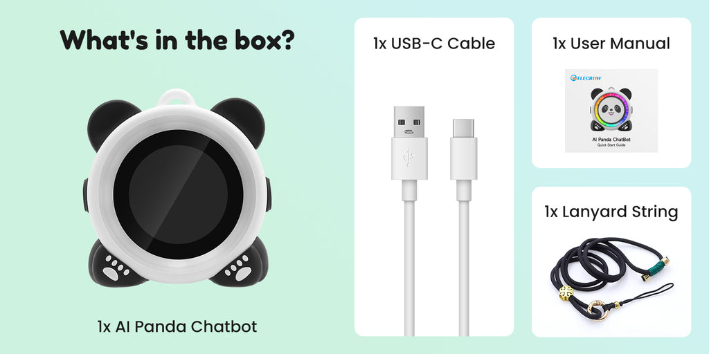 Elecrow AI Panda Chatbot Voice Assistant